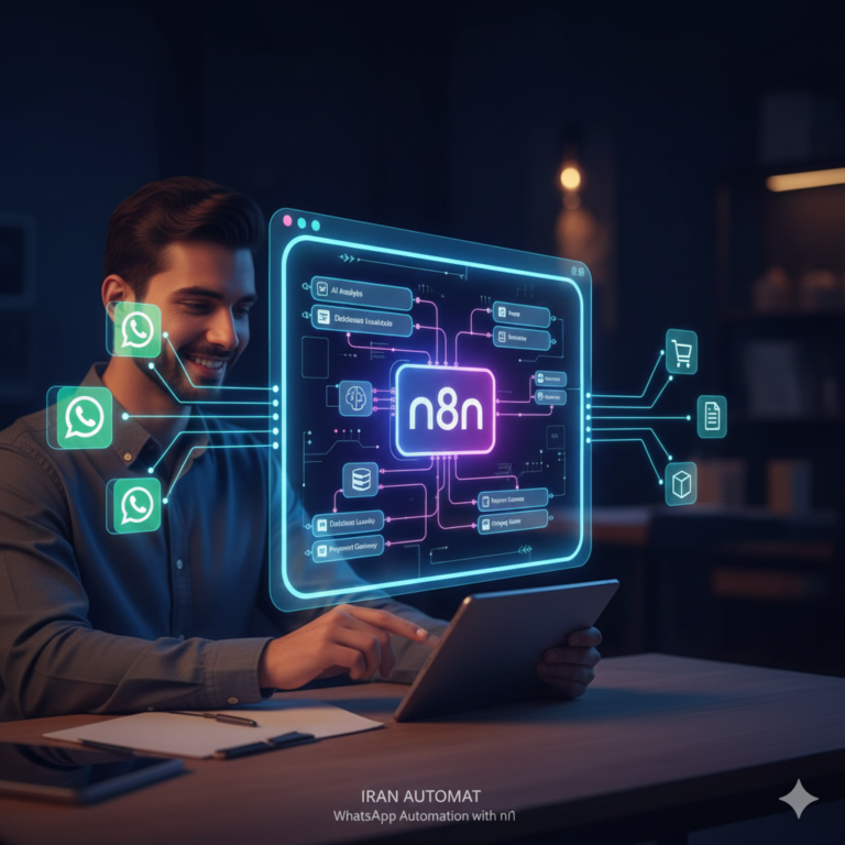 واتس‌اپ مارکتینگ روی دورِ تند: چطور با n8n فروشگاه‌مان را به ماشین پول‌سازی تبدیل کنیم؟
